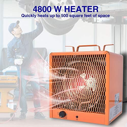 Aain A048 Portable Garage Heater, Industrial Space Heaters For Garage,Home,Shop&Office, 240 Volt Garage Heater, 4800 Watt,60Hz