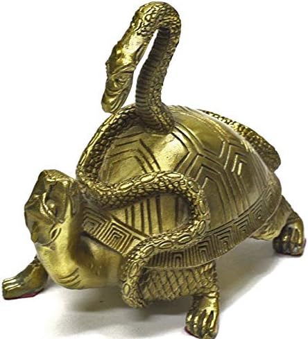 Amazon 玄武 置物 銅製 四神獣 亀 蛇 四神相応 青龍 朱雀 白虎 霊獣 風水 開運 グッズ アイテム インテリア 置物 オブジェ オンライン通販