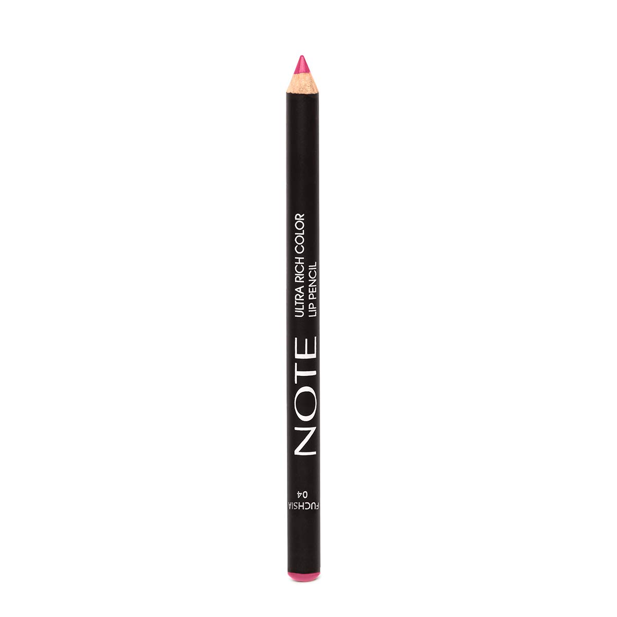 Note Cosmetics Ultra Rich Color Lip Pencil 04 Fuchsia Dudak Kalemi, Pembe