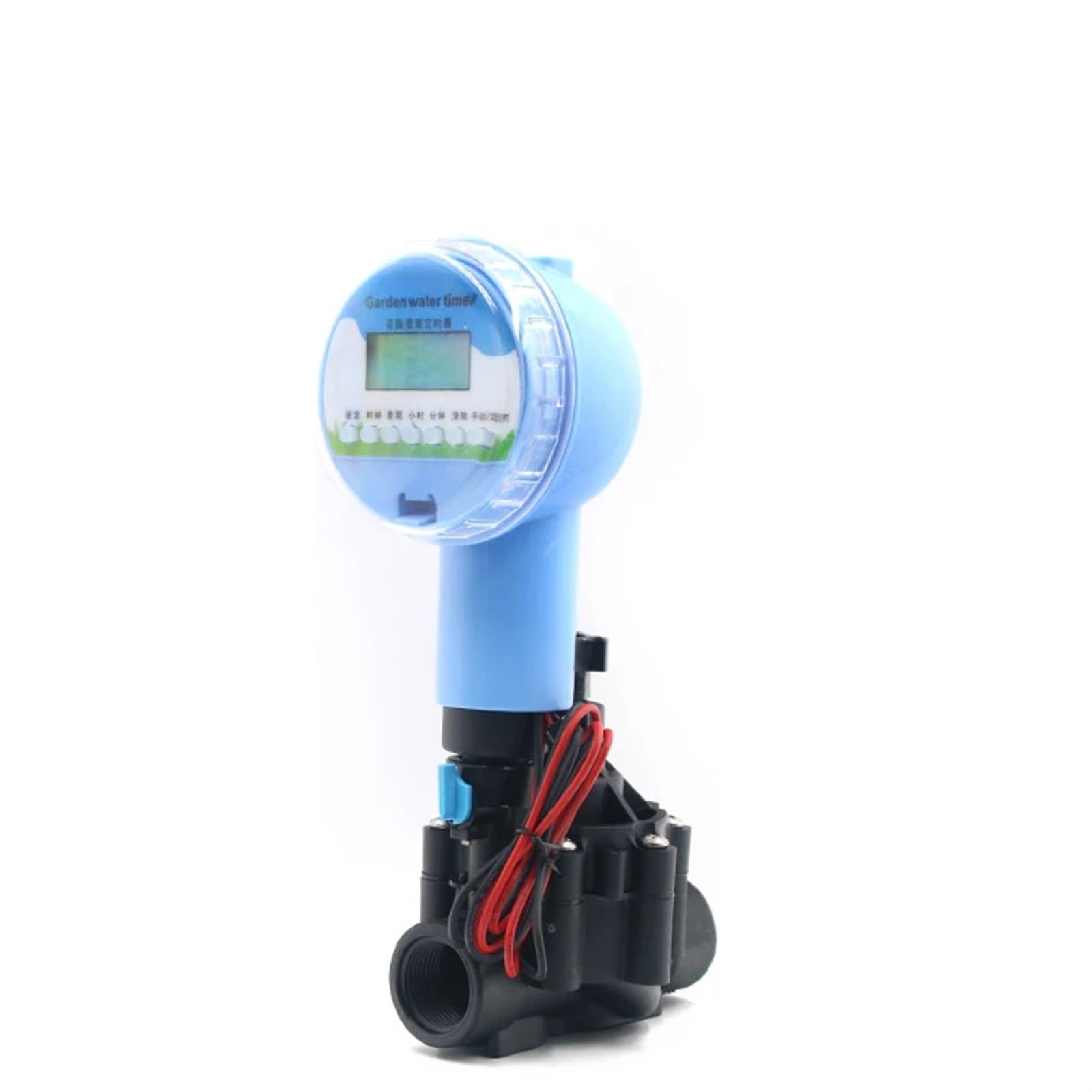 NYRXRYTCA 1/2" 3/4" 1" Inch DC Latching Normally Closed Solenoid Valve Water Nylon Valve for Farm Garden Landscape Irrigation(45659)