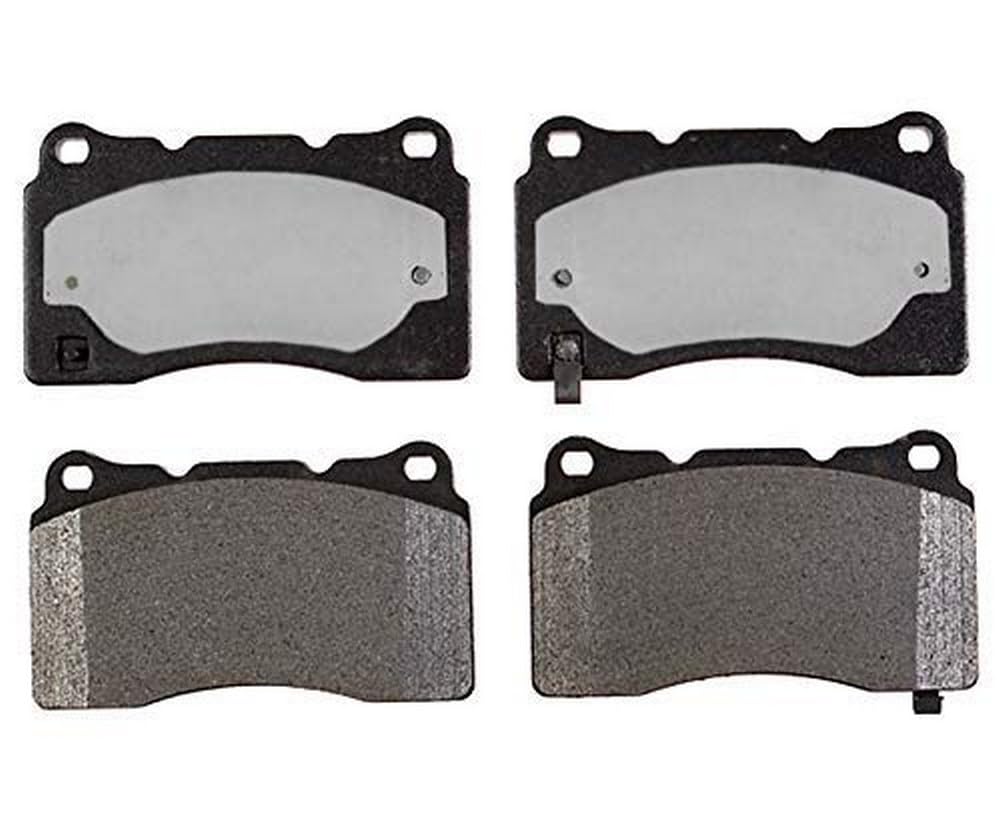 Premium Raybestos Element3 EHT™ Replacement Front Brake Pad Set for Select Buick Regal, DeTomaso Pantera, Ford Mustang,Mitsubishi Lancer, Saab 9-5, Subaru BRZ/Impreza/WRX&amp;Tesla S Model Years (EHT1001)