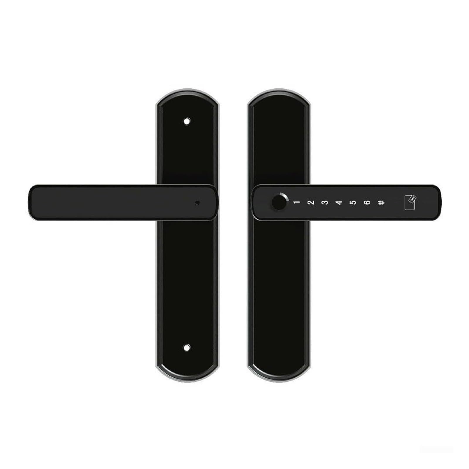 Smart door lock Smart Door Lock Fingerprint Electronic Door Lock with Mechanical Keys for Tuya, Hotels and Offices Home
