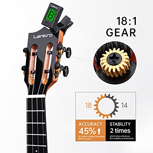 Lankro Ukulélé soprano en acajou massif de 21 » pour débutants, ukulélé professionnel pour adultes, enfants, instruments… - Les Beatles, Paul McCartney, John Lennon, RIngo Starr, George Harrison Lankro Ukulélé soprano en acajou massif de 21'' pour débutants, ukulélé professionnel pour adultes, enfants, instruments… – Image 4