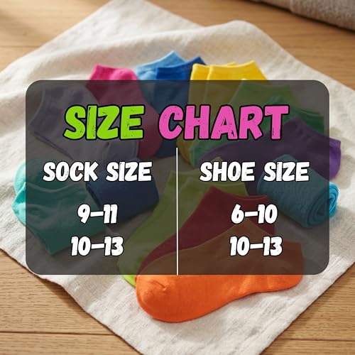 Image of Tipi Toe Women's 20 Pack Colorful Low Cut Socks - Lightweight, Breathable Design for All-Day Comfort Sizes 9-11 /10-13