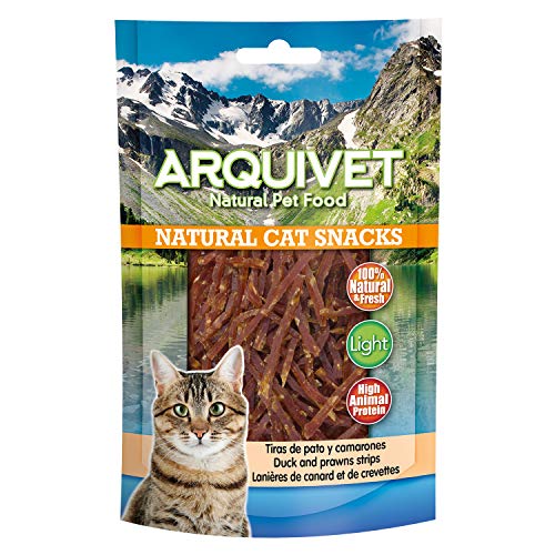 Arquivet Tiras de Pato y Gambas, 50 gr, 1 Unidad (Paquete de 1)