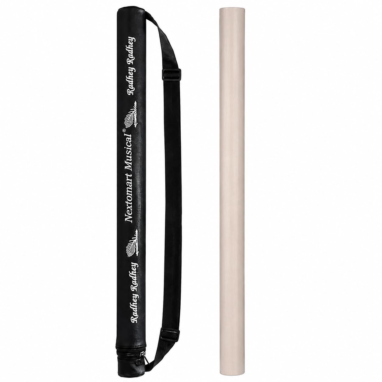Flute Carry Tube Cover 30 Inch | Portable Protective Case with Adjustable Strap | Lightweight Flute Storage Bag-image-12