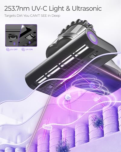 Image of Mayking Mattress Vacuum Cleaner with UV-C for Bed Deep Clean, Model MV02