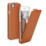 BEKENNEN SIE FARBE: Die Handyhülle lässt Ihr Smartphone aufleben und verleiht Ihnen und Ihrem Apple iPhone 7 / 8 / SE (2020) einen stylischen Look in Cognac.