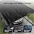 10x15 FT Metal Carport with 4 Reinforced Support Rods, Heavy Duty Frame & Galvanized Steel Roof Carports for All-Weather Protection, Outdoor Carport Garage for Car, Boat, Tractor, and Party Use
