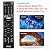 Ogilly RMT-TX100U Replacement Remote Control for Sony TVs, Bravia, 4K UHD LCD LED HD Smart TVs with Netflix Shortcut Buttons, Black (Pack of 2)