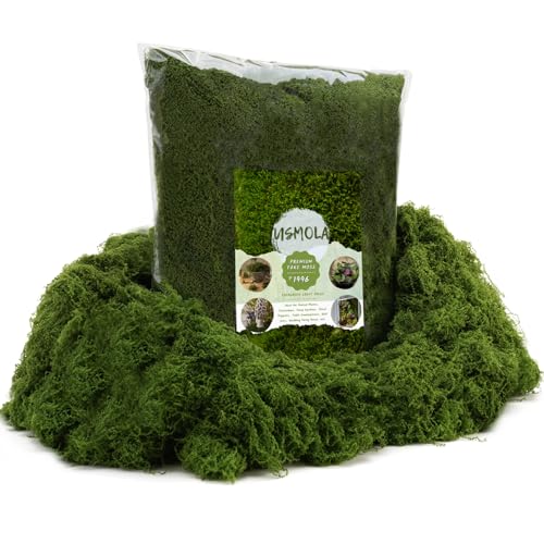 USMOLA 1.5LB Bulk Moss for Decorating - Fake Moss...