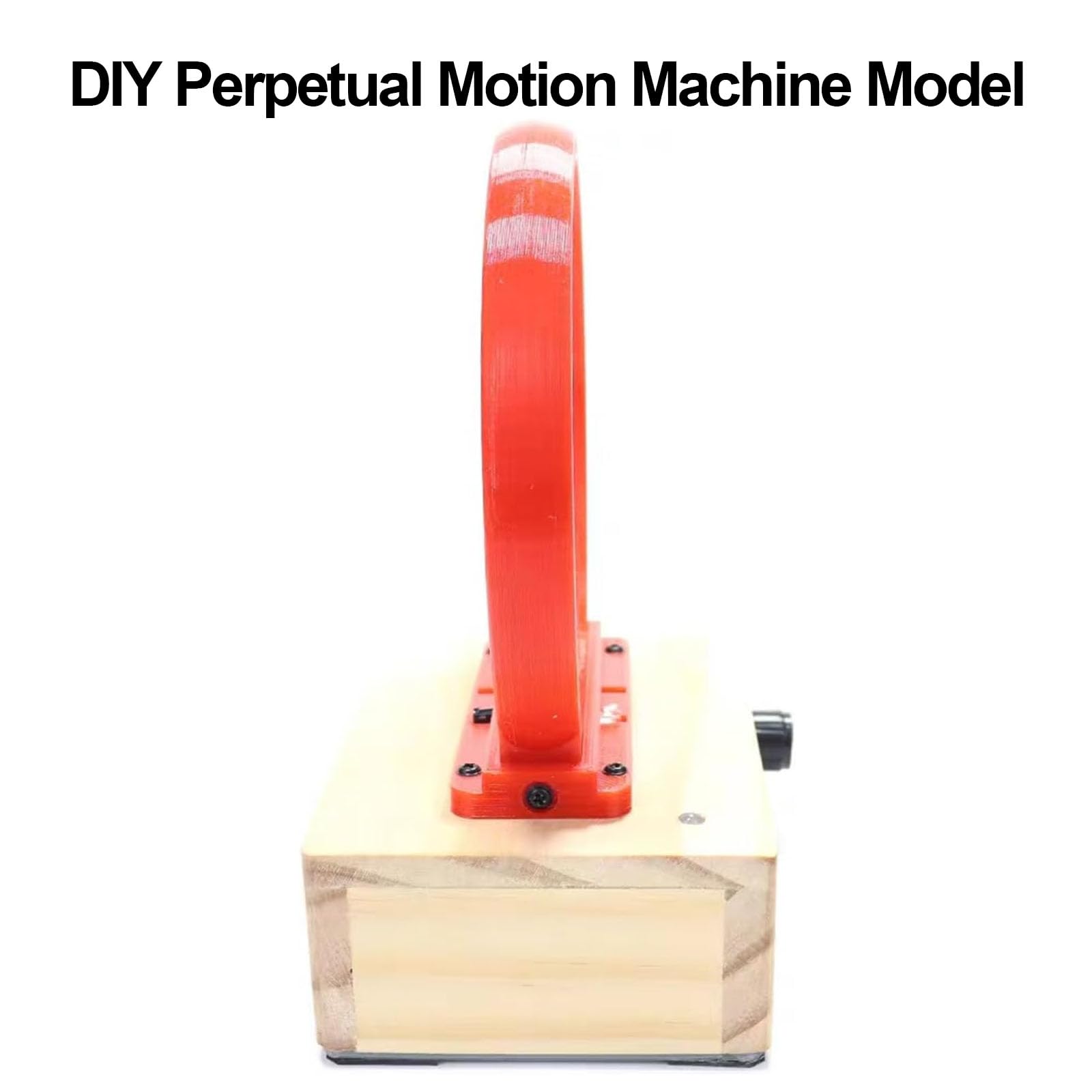 Modelo de máquina de movimiento perpetuo DIY, modelo de máquina de movimiento perpetuo casera, equipo científico para experimentos con ciclotrón electromagnético, bobina de movimiento circular con