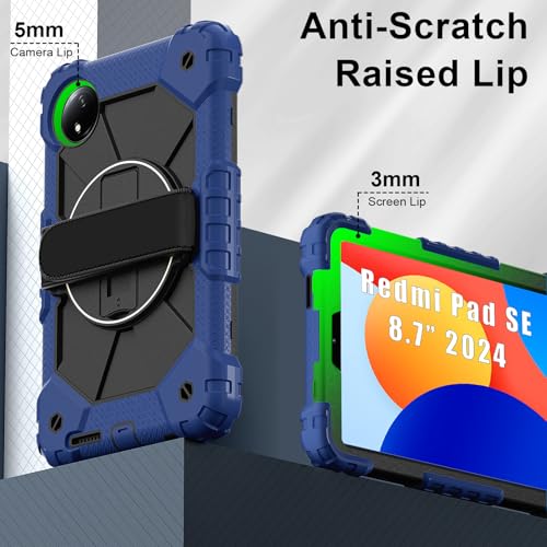 Housse de protection silicone Redmi Pad SE 8.7 avec sangle - 4