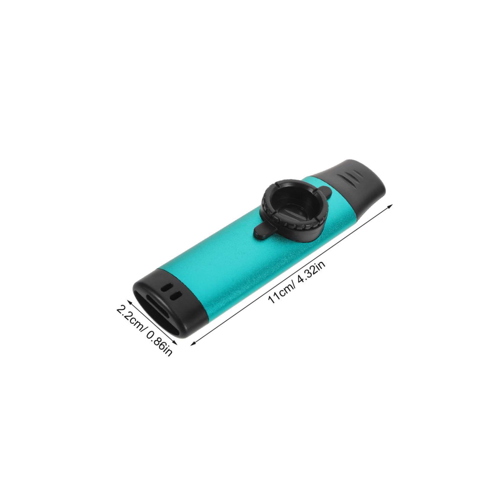 UPKOCH Kazoo-musikinstrumente aus Metall für Anfänger Tragbar Leicht Gitarrenbegleitung Haushalt Festival Party Musikliebhaber