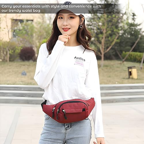Image of Kraptick Card Holder Wallet - Slim Credit Card Holder, Visiting Card Organizer, Multi Slot Pocket Card Wallet with Secure Closure, Compact Travel Card Case-(Maroon)