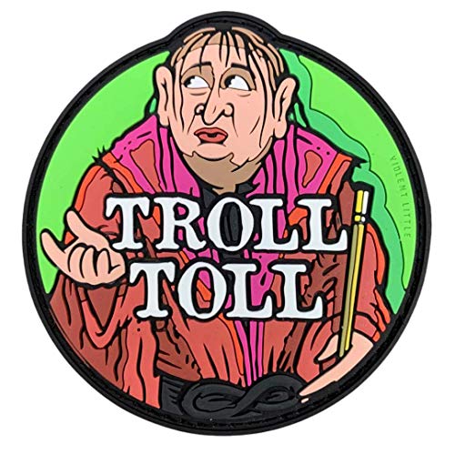  Troll Toll  Always Sunny in Philadelphia PVC Morale Patch with Velcro