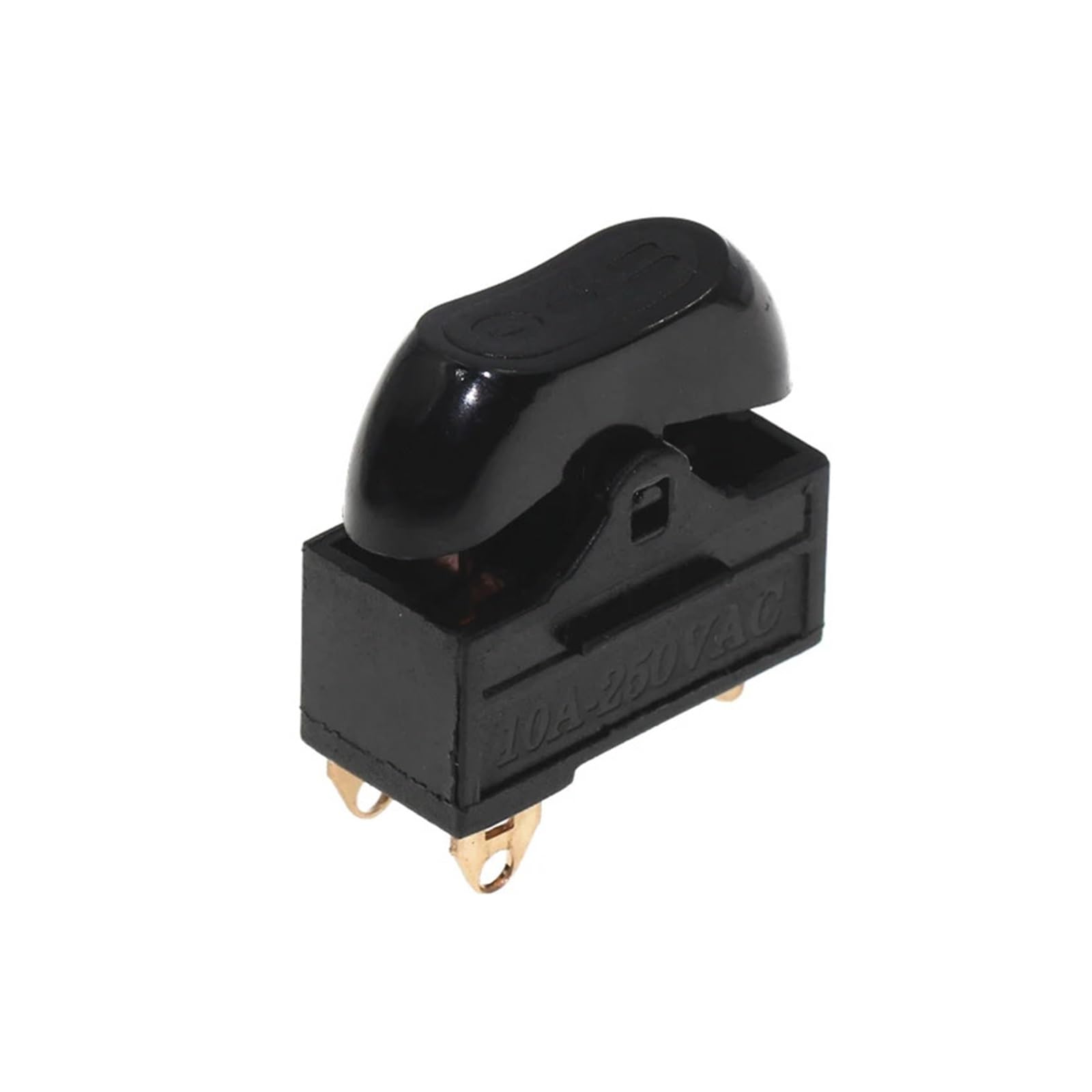 IDGTTLDF 1pc black Hair Dryer Switch/Rocker Switch / 3 Position ON OFF Boat Switch RK2-33 10A 250VAC