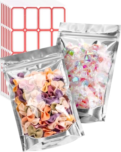 200 Pcs 5x8 Mylar Bags for Food Storage