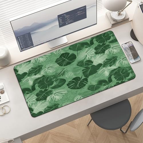 Pad de escritorio Verde Tropical Antideslizante Impermeable miniatura 6