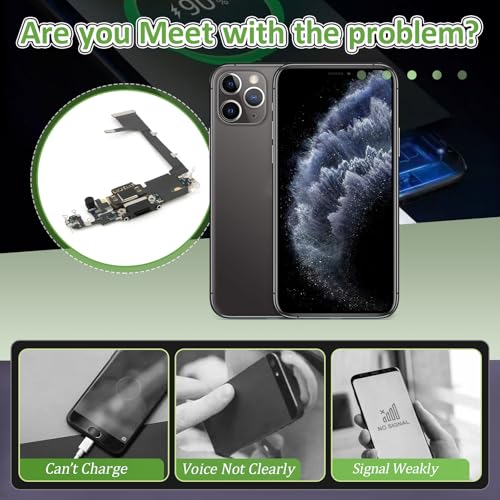 Connecteur charge iPhone 11 Pro câble nappe synchrone et micro avec outillage complet