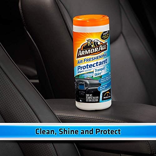 Image of Armor All Tranquil Skies Scent Air Freshening Car Protectant Wipes (25 Count)