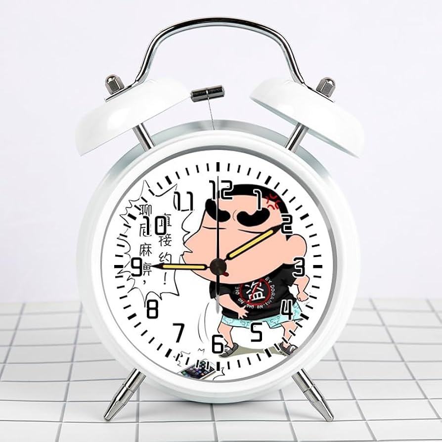 クレヨンしんちゃん アラーム時計　喋る Amazon.co.jp: クレヨンしんちゃんの目覚まし時計充電式子供用