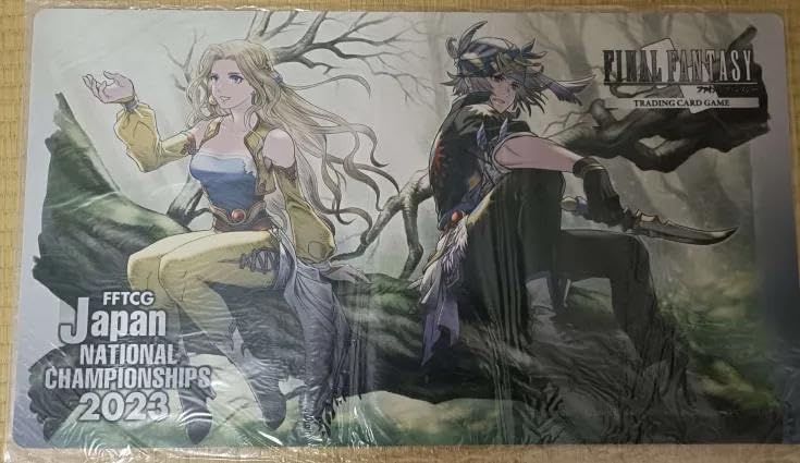 FFTCG ラバー製プレイマット 【プアー 🎖 (P)】 FF6セリス&ロック