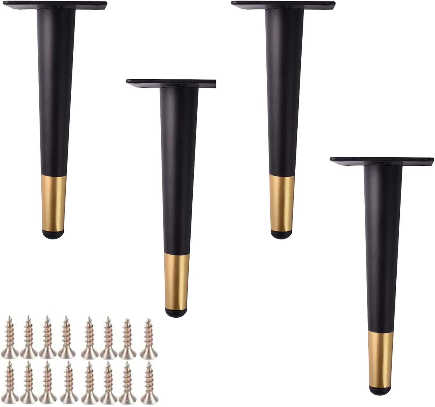 Furniture Leg Set, Set of 4 Table Legs Chair Legs with