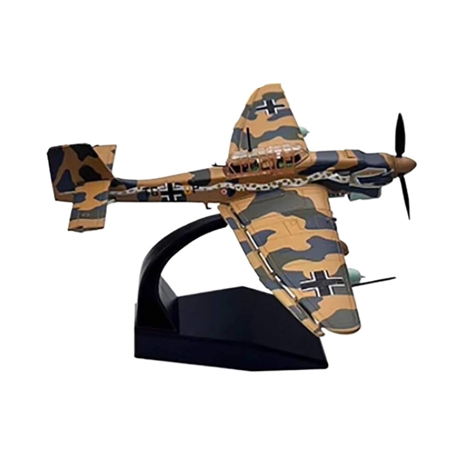 Playkits 1/72 Stuka JU87 – Bombardier Allemand Seconde Guerre – Avion Militaire Métal Moulé – Modèle Déco