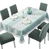 Ampliamente utilizado: Los manteles están disponibles en varios colores y diseños diferentes, que son fáciles de combinar con la decoración de su hogar. Este mantel moderno y elegante no solo aporta brillo a tu hogar, sino que también hace que tu cena sea interesante y relajante.