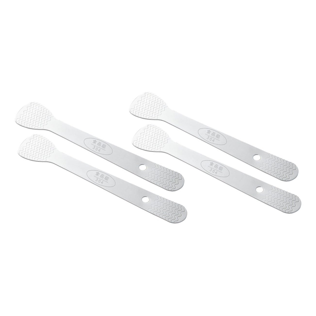 Cabilock 4Pcs Dumpling Filling Spoon Convenient Kitchen Utensils for Ravioli Stuffing Smooth Edges Easy to Clean for Restaurants and Home Use