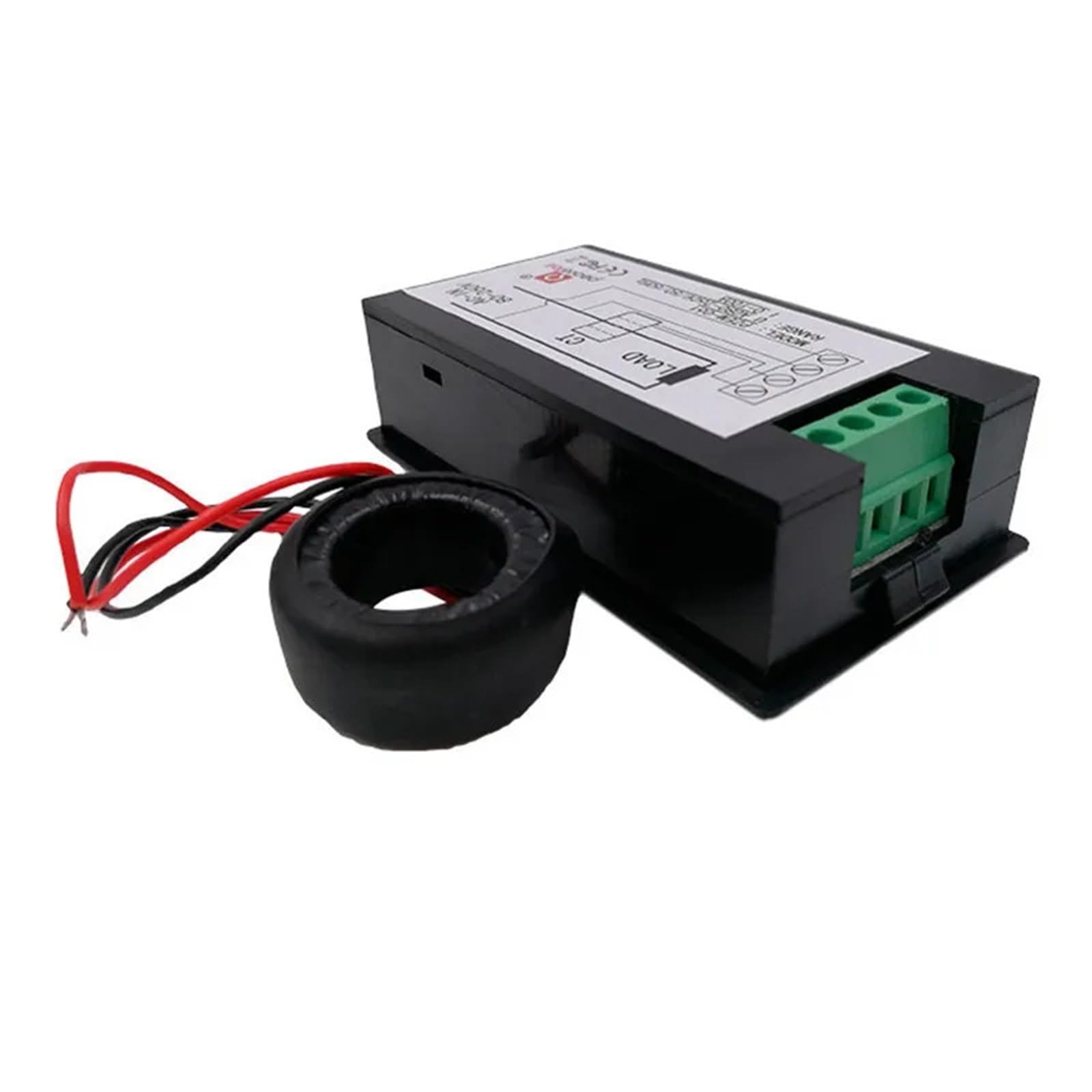 Multimetro digitale AC 80~260V 100A con LED, monitor di potenza, voltmetro, amperometro, watt, tensione, contatore elettrico domestico PZEM-061(PZEM-061 Turn Off)