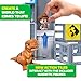 Tile Town Jurassic World Gate Escape Magnetic Tiles Set, 84 Piece Interactive Dinosaur STEM Toys Playset, Magnetic Animal Tiles for Kids Ages 3-6