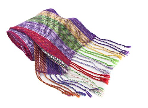 Naturally Dyed Alpaca Wool - Lightweight Scarf2