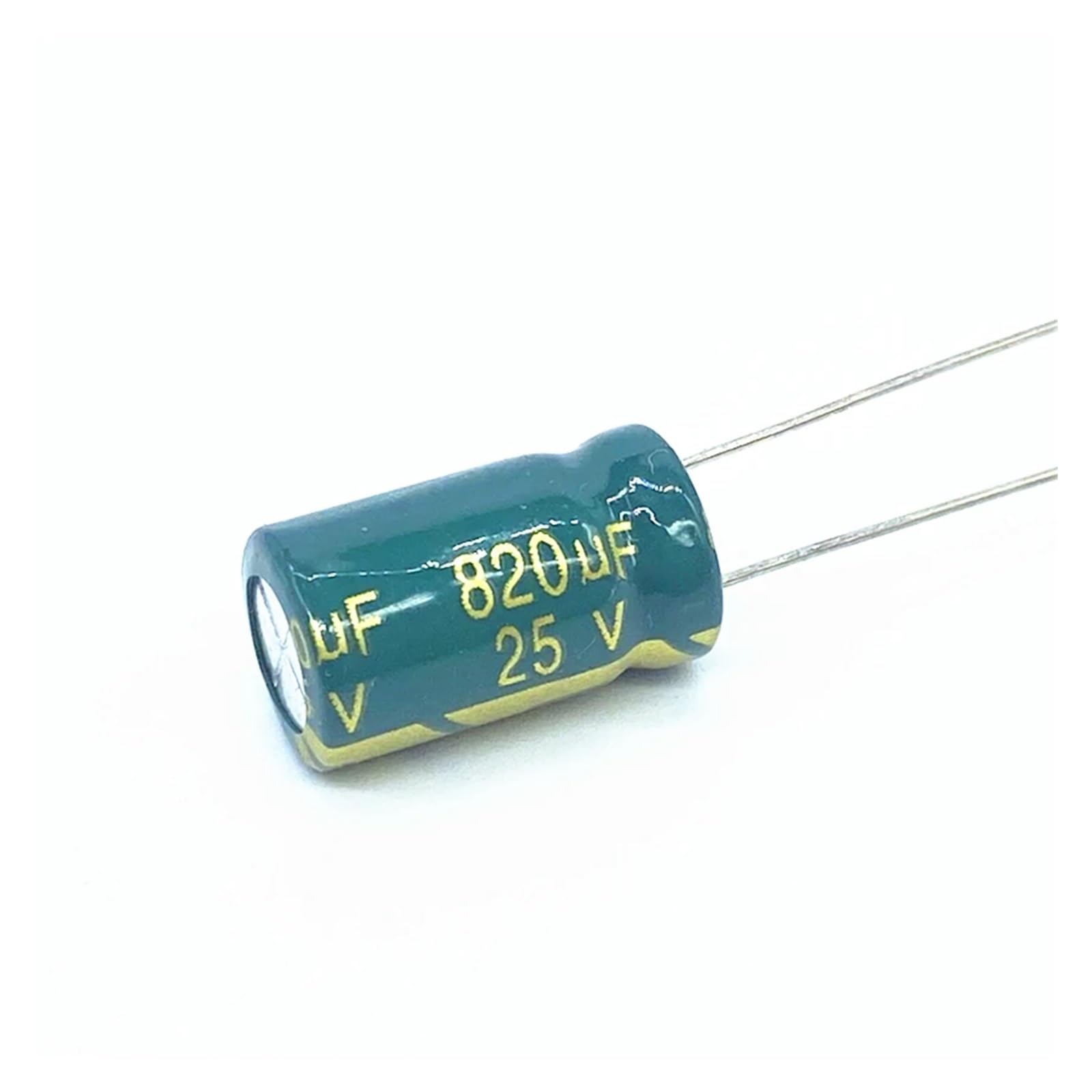 Condensateur électrolytique CAALO 25V 820UF faible ESR pour réparation électronique en lot de 10