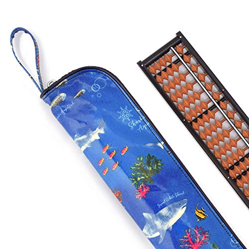 カラフルキャンディスタイルそろばんセット 雲州堂 23桁 ブルーラグーン N5719610