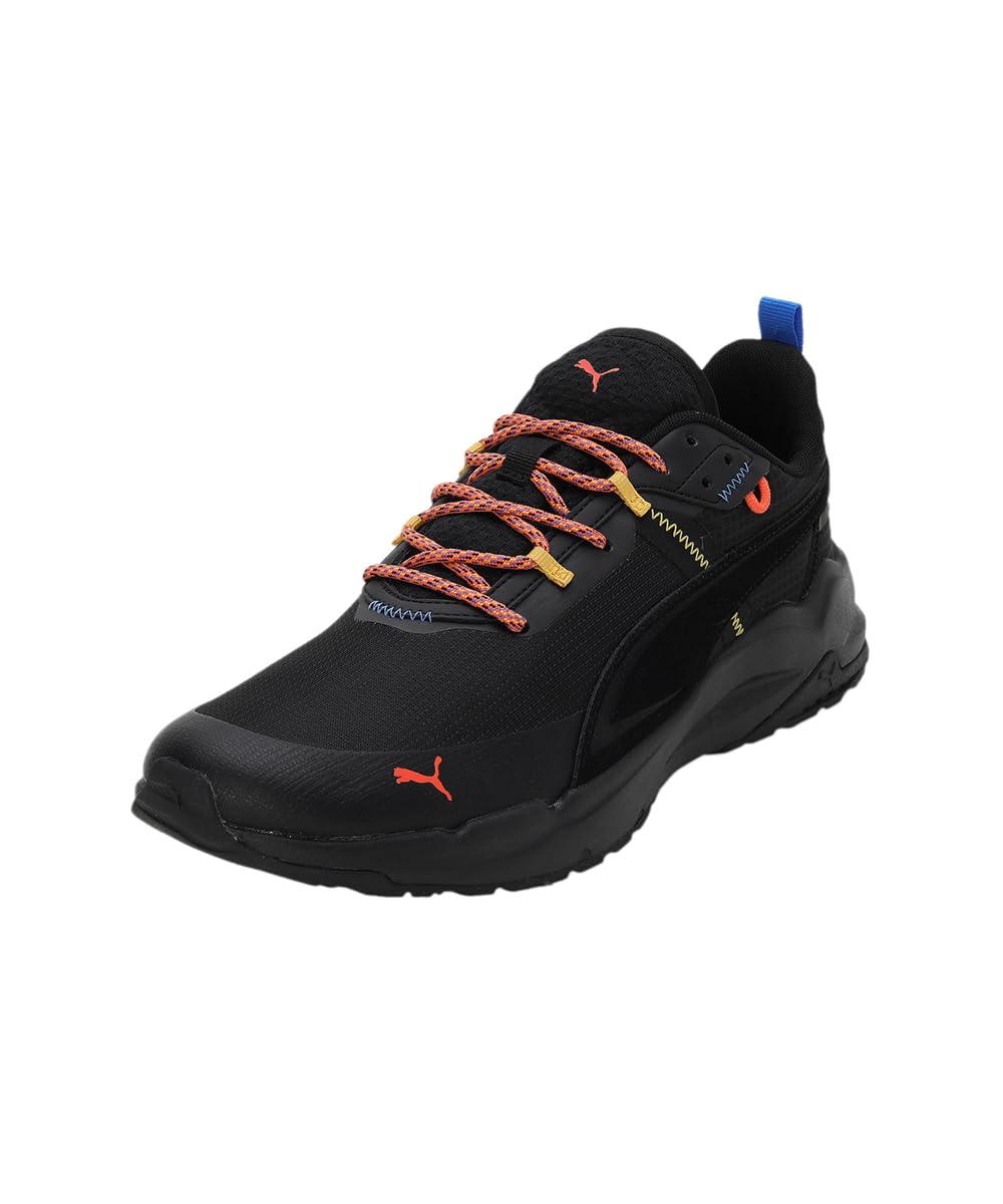 Puma Unisex-Adult Stride Open Road Black-Black-Hot Heat Sneaker - 7.5 UK (39250801) (B0CNRWT3K2) Amazon Price History, Amazon Price Tracker