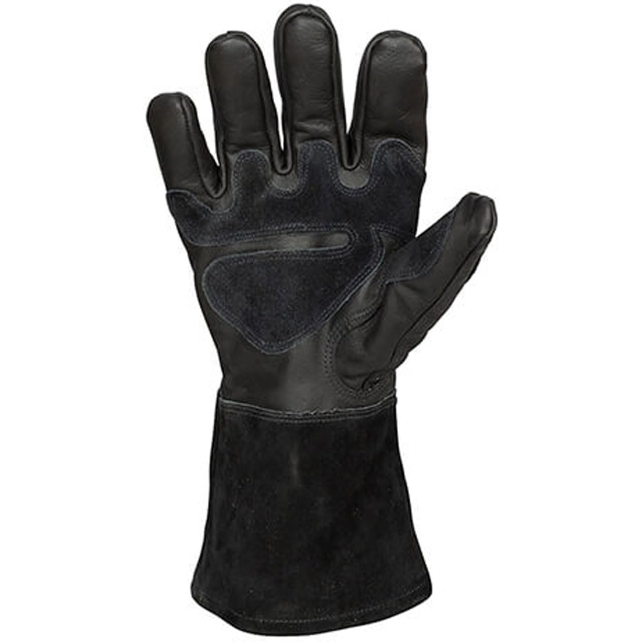 Tillman 55 Onyx Black Top Grain/Split Cowhide MIG Welding Gloves, X-Large