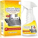 TIEDXIOY Heavy-Duty Degreaser, Oven & Stove Top Cleaner, Remove Kitchen Stubborn Grease & Grime for Rang Hood, Grill, Pot Cleaning -120ml/4Fl.Oz