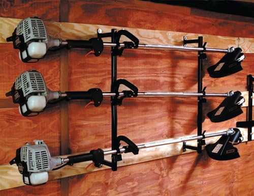 Image of Buyers Products LT12 Locking Landscape Trimmer Rack Holds 3 Tools