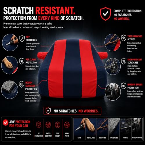 Image of Autofurnish WaterResistant Car Cover for Renault Kiger 2021
