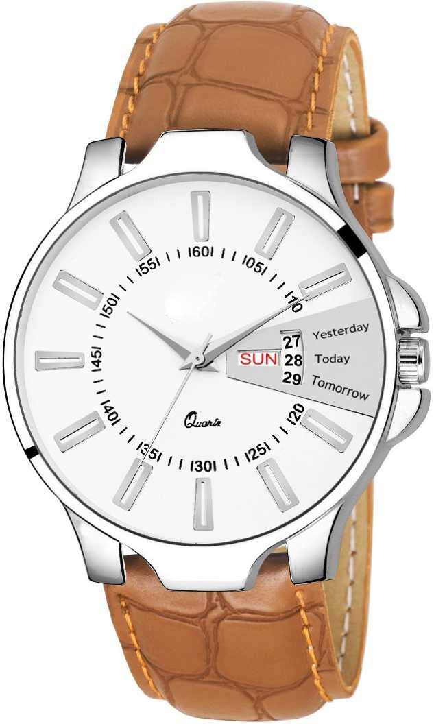 Mobile-Section Analog Day Date Functioning Leather Strap Watch for Men(ATDDL25) (B0B6964WVF) Amazon Price History, Amazon Price Tracker