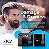 Hair-Cream-for-Men-by-KICK-Medium-Hold-Forming-Cream-Award-Winning-Mens-Hair-Products-Non-Greasy-Hair-Styling-Cream-with-Argan-and-Coconut-Oil-to-Restore-Dry-Damaged-Hair-2-Oz Kick Hair Cream for Men Medium Hold Forming Cream - Award Winning Mens Hair Products - Non Greasy Hair Styling Cream with Argan and Coconut Oil to Restore Dry, Damaged Hair - 2 Oz