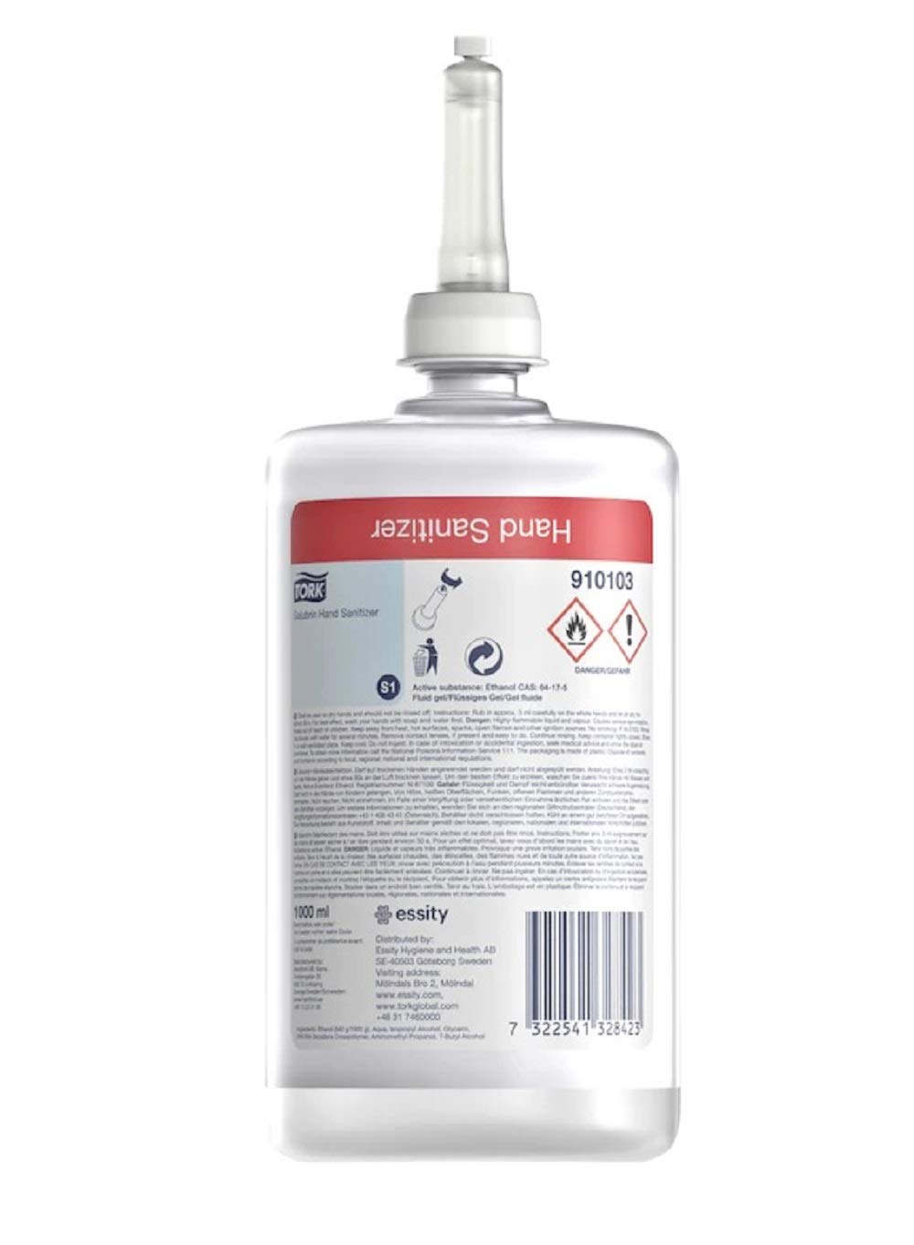 Gel Désinfectant pour les Mains Tork Salubrin (6 x 1)