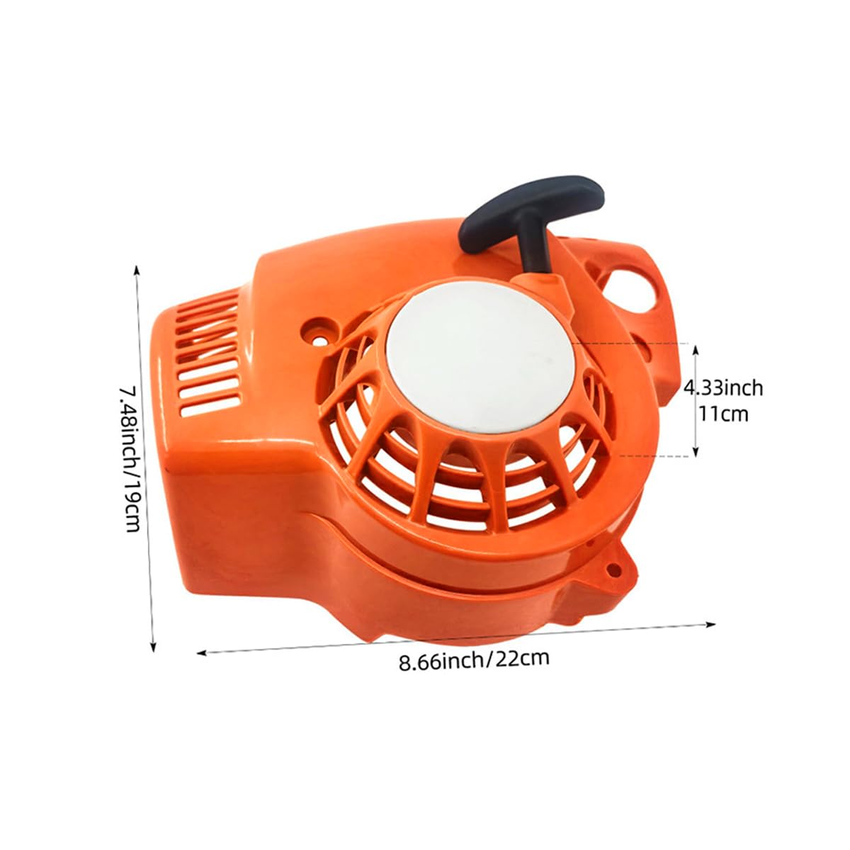 Ensemble de démarreur à Rappel Stihl BG56 BG86 4241-080-2106 de Remplacement Compatible avec Le boîtier de souffleur de Feuilles BG86C BG56C SH56 SH86 mécanisme de rembobinage Durable