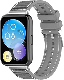 سوار رياضي من النايلون والسيليكون لساعة هواوي فيت 2 للرجال والنساء من دلـع موبايلك، سوار بديل ناعم مقاوم للماء لساعة هواوي فيت 2