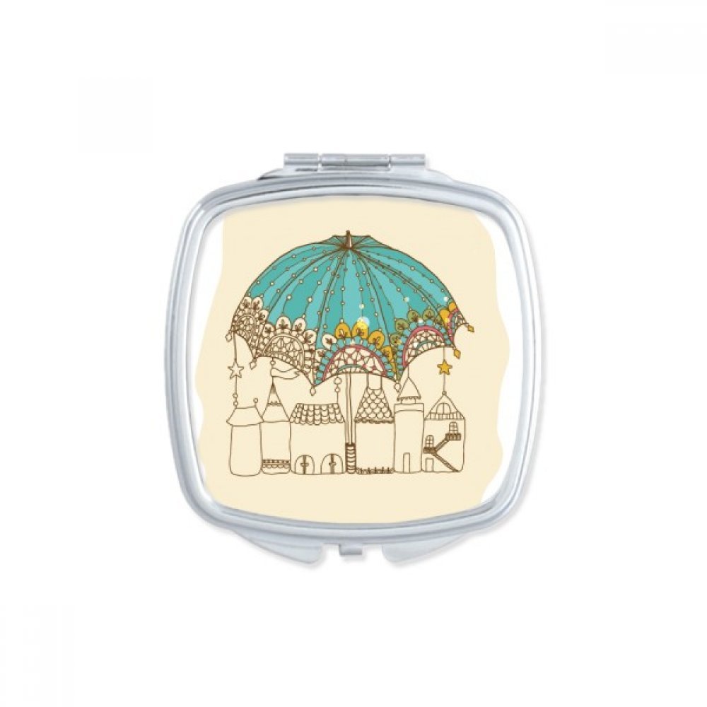 Cadeau miroirs de poche au design multicolore original à offrir pour un anniversaire