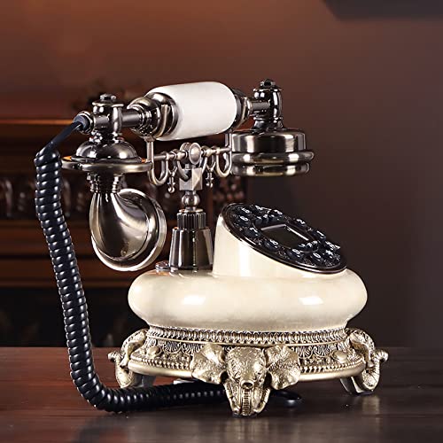 CORDE Telefoon vaste telefoons Huis Telefoons Vintage antieke telefoon Ouderwetse Corded Corded Telefoon Mandline Old… - Image 4