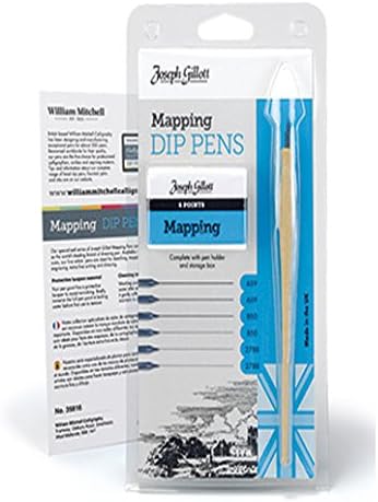 William Mitchell All Calligraphy Set (Mapping Dip Pens Set)