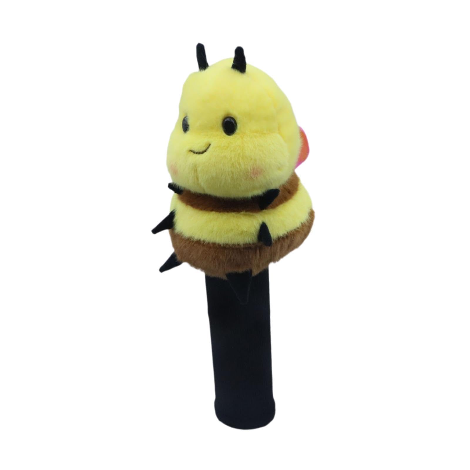 Colcolo Golf Head Covers, Plush Golf Club Headcover Animal Wood Driver Head Cover Replacement Sleeve Funny Fairway Wood Headcover Novelty Accessory Novel Golfing Gifts for Men Women, Hybrid Bee — image 1